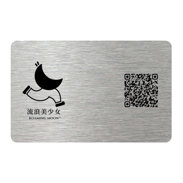 WHOSiFY NFC Business Card (Silver)