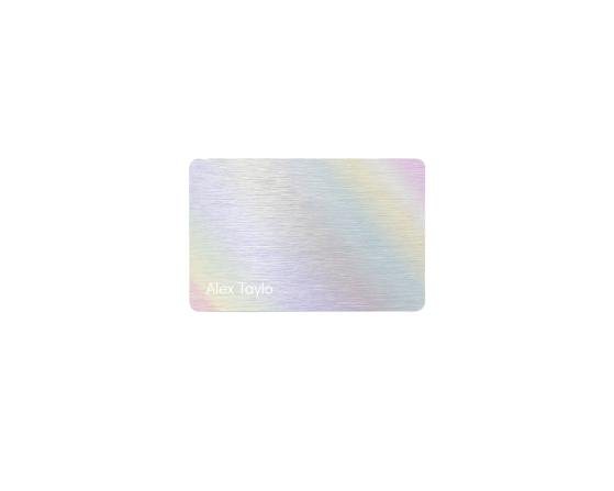 WHOSiFY NFC Business Card (Rainbow)