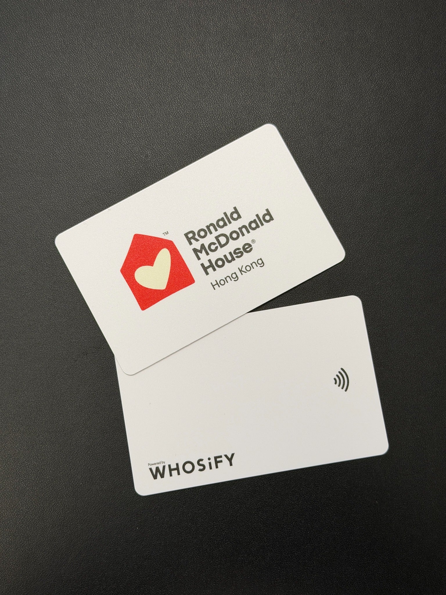 Ronald McDonald House Hong Kong — custom card